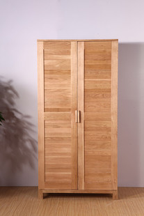 白橡木(白橡木)衣柜纯全实木衣柜，实木衣橱白橡木(白橡木)衣橱非柞木日式环保