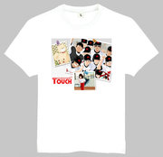 Touch T-shirt 白色短袖 棒球英豪 T恤 80后动漫 棒球英豪 T恤