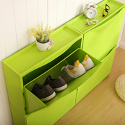 抽屉式收纳柜子储物柜塑料组装鞋架鞋柜儿童衣物玩具简易整理箱