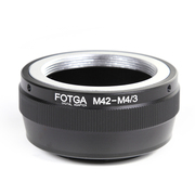fotga镜头转接环m42-m43适用于m42镜头，转奥林巴斯松下微单机身