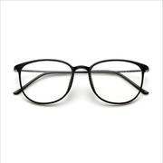 韩版超轻全框塑钢，女复古方框光学，近视眼镜架100男潮300