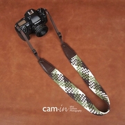 cam-in经典编织单反数码，照相机背带微单摄影肩带通用型cam8660