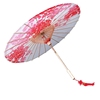 江南油纸伞粉红樱花实用防雨日本料理，风格装饰伞，古装旗袍走秀伞