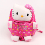 韩国进口 Hello Kitty凯蒂猫 卡通儿童双肩书包背包立体书包 