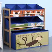置物架子小学生大容量儿童玩具分类收纳架超大号家用箱柜多层柜