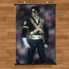 Mj迈克尔杰克逊音乐之王个人海报挂画有框画玄关客厅装饰画无框画