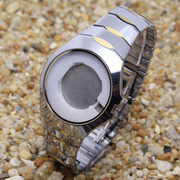 钨钢手表配件适用爵尼t2005m8125钨钢表壳手表，钟表配件表头