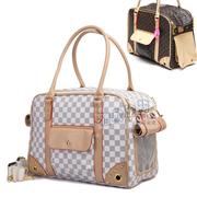 压花高品质时尚旅行背狗包宠物包猫狗背包便携包包外出提包