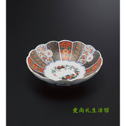日本进口 雅古伊万里 大钵汤盆日式陶瓷器餐具套装礼盒礼物