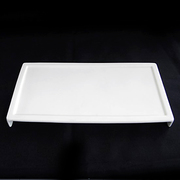  L12英寸凉菜盘子 异形骨瓷平板盘 创意日式韩式西餐餐具