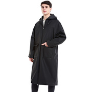 雨衣成人旅游拉链式外套长款透明雨衣男女时尚外套防雨连体雨披