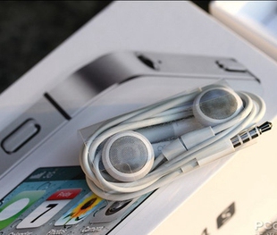 苹果4s耳机丰达iphone，拆机平头塞小白ipodshuffle低音耳机