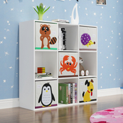 收纳柜抽屉式书架电视柜儿童玩具收纳柜储物柜宜家置物架 幼儿园