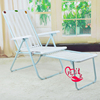 沙滩躺椅塑料折叠午休椅白色，躺椅折叠白色，塑料躺椅午休折叠椅躺椅
