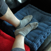 加厚毛圈五指袜男纯棉短筒毛巾，底分脚趾袜，全棉运动吸汗毛巾袜子