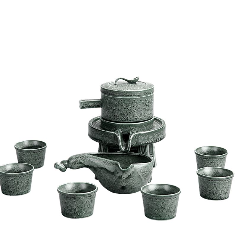 石来运转茶具复古小僧陶瓷功夫冲泡茶器石磨半全自动懒人套装定制|ruв категории посуда, чайный сервиз, кунг - Фу, чайный сервиз - от Buy2taobao.com для оказания профессиональной услуги покупки агента Taobao