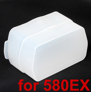适用于佳能闪光灯580exii580ex柔光罩永诺yn560iii闪光灯肥皂盒