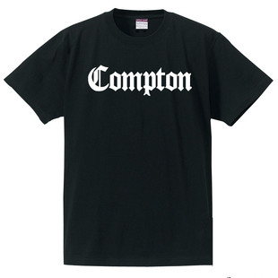 N.W.A 冲出康普顿 Straight Outta Compton 短袖t恤 宽松情侣装