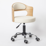 欧式实木靠背家用电脑椅，现代简约小户型，办公书房椅学生学习转椅