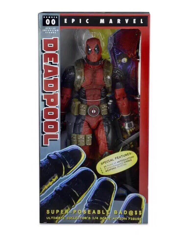 畅销正版 neca 1/4 18寸 可动 漫威英雄死侍 模型 手办 摆件 现货|ruв категории плесень играть/Аниме/вокруг/cos/настольные игры, руки/яйцо/кукла/BJD/солдат, кукла/украшения/оборудование кукла - от Buy2taobao.com для оказания профессиональной услуги покупки агента Taobao