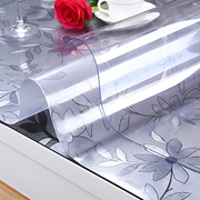 茶几垫桌布pvc防水防烫防油免洗加厚水晶板，软玻璃透明塑料餐桌垫
