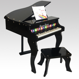 麦伦威30键儿童早教小钢琴 木质翻盖小钢琴音乐玩具礼物