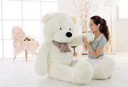 大号毛绒玩具泰迪熊1.6米熊可爱(熊，可爱)布娃娃，抱抱熊儿童生日圣诞礼物女