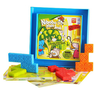 Nibobo 捉迷藏 智力开发带抽屉版 逻辑思维能力 智力开发益智玩具