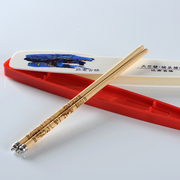 竹筷子天然无漆无蜡家用高档儿童成人筷子套装10双杭州特产天竺筷