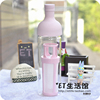 HARIO星巴克合作杯子 韩国粉色樱花冷萃壶耐热玻璃杯过滤杯冷泡壶