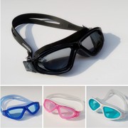 大框舒适防水游泳眼镜，时尚不压眼睛男女游泳镜，潜水装备成人泳具