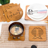 创意镂空木质餐垫隔热垫厨房餐桌垫防烫餐盘垫碗垫盘垫砂锅垫杯垫