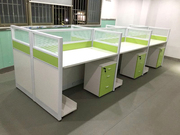广州办公家具组合屏风工作位员工电脑桌铝合金新45款屏风简约现代