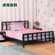 公主铁艺床铁床架双人床1.5米1.8米儿童床铁架床钢架床不锈钢床