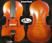 斯式风格小提琴宋牌5弦，44小提琴，纯手工制作#9892