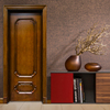 新中式原木门美式房门艺术玻璃镶嵌门，实木烤漆门推拉门实木平开门