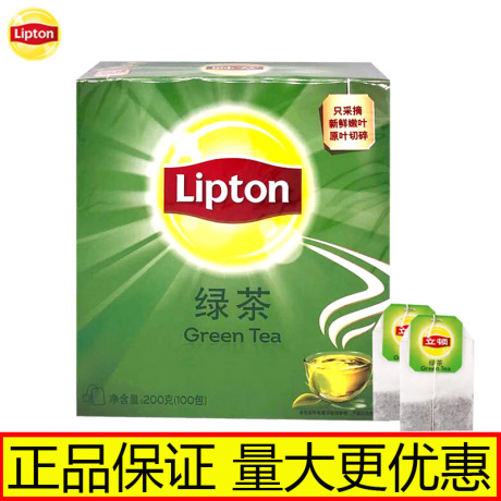 立顿绿茶100袋