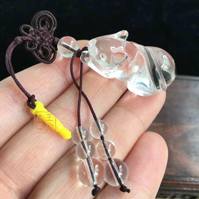 正品 天然白水晶老鼠吊坠水晶老鼠钥匙扣吊坠挂坠 生肖鼠吊坠|ruв категории Цифровые аксессуары, аксессуары для мобильных телефонов, аксессуары для мобильных телефонов, мобильный телефон/телефон цепь - от Buy2taobao.com для оказания профессиональной услуги покупки агента Taobao