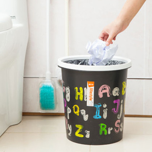 禧天龙塑料垃圾桶家用客厅卧室垃圾桶卫生间纸篓无盖T-3078/3079