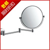 德国高档全铜双面美容镜浴室化妆镜折叠伸缩镜壁挂旋转铜镜