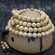 手珠藏式天然原色正月星月菩提子佛珠手链108颗8MM新月菩提文玩