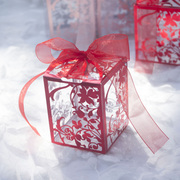 婚礼糖盒中国风结婚喜糖盒创意高级网红婚庆中式抖音糖果盒ins风