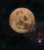月球帆摄影加厚无缝帆布写真布古装影楼主题背景布7113星空月亮