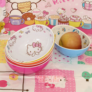 哆啦A梦KT家用大号创意可爱仿瓷碗塑料碗 密胺碗 饭碗 汤碗水果碗