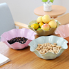 创意欧式家用水果盘客厅，茶几塑料糖果盘，干果盘办公室零食盘小果盘