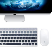 苹果imac键盘膜mac一体机无线蓝牙apple键盘膜台式机电脑硅胶
