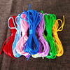 diy编织线彩色绳子，手工材料中国结绳子10色彩，绳幼儿园线材