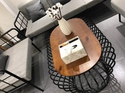 服装店创意沙发凳个性复古布艺长方形靠背商场双人休息铁艺小沙发