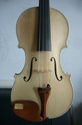 纯手工白茬小提琴，高档瓜式小提琴，高级白色小提琴百年老房托