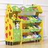 儿童玩具书架二合一收纳架，宝宝幼儿园抽屉式整理架子大容量储物柜